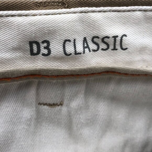Dockers Mens D3 Classic Pants Size 40x32 Flat Front Khaki Straight Chino Casual - Picture 4 of 16